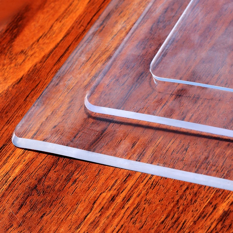 Super Clear 2mm Transparent Soft Pvc Sheet In Roll Table Protector