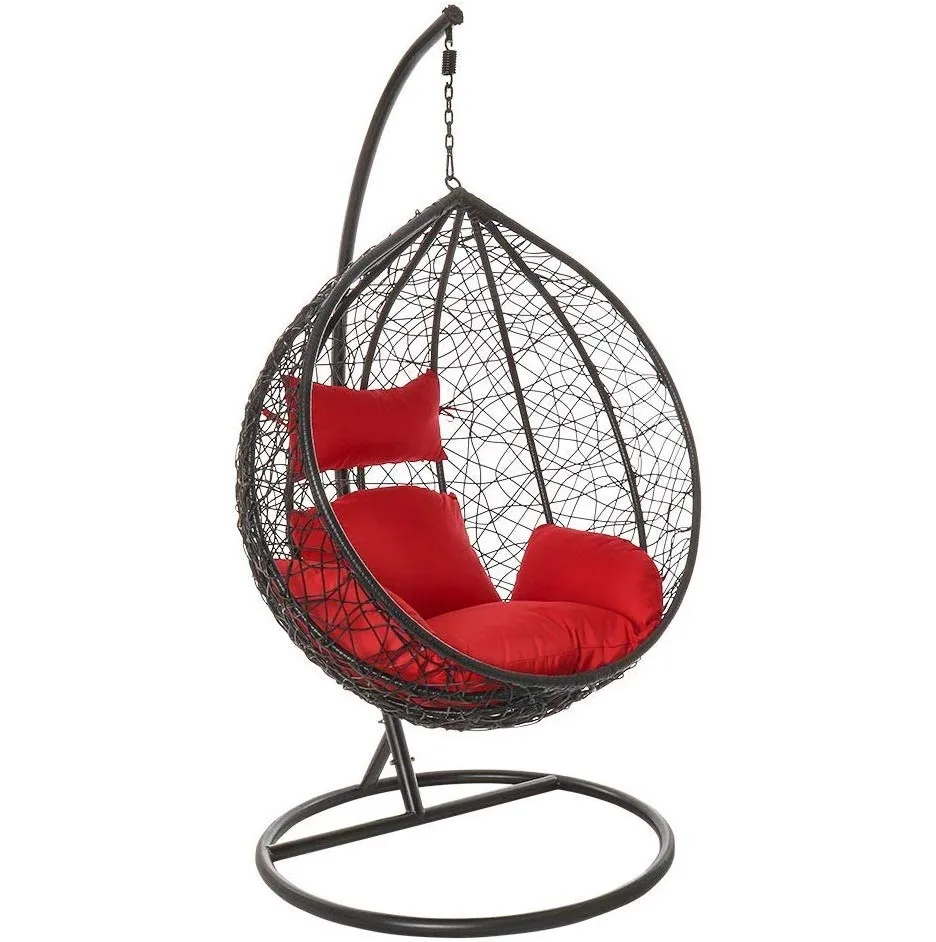 outdoor double seat garden furniture rattan patio swings hanging egg chair  with stand  buy hanging egg chairswing egg chairegg chair hanging