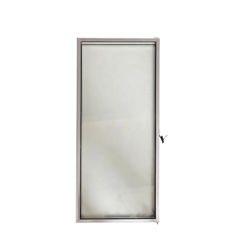 
Supermarket Cold Storage Transparent Glass Door with Shelves 