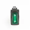 3 pins on off 6A 250VAC/10A 125VAC T85 2 way light rocker switch with led indicator