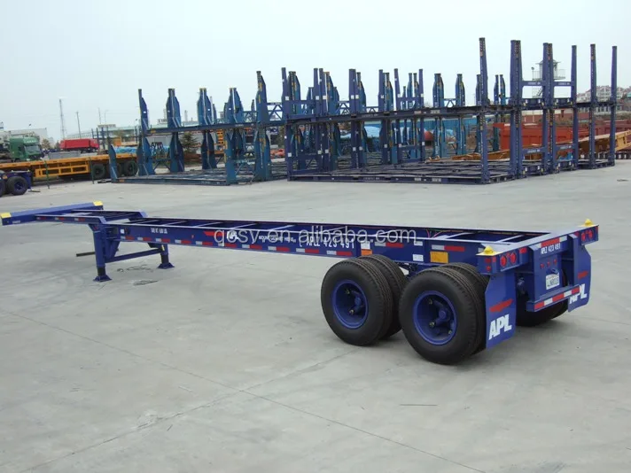 20ft 40ft Gooseneck Light Weight Skeleton Trailer Container Chassis Buy Gooseneck Trailer Skeletal Chassis 40ft Container Trailer Chassis Trailer Chassis Product On Alibaba Com