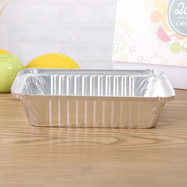 1000ml Disposable Aluminum Foil Box For Food Packaging Heavy Duty