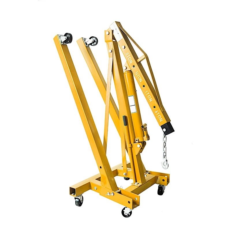 2ton Folding Engine Lifter Crane For Building Material Shops Engine