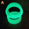 washable double side glow in the dark strong adhesive gel grip nano suction tape / custom reusable luminous nano magic tapes