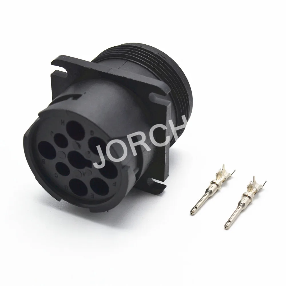 Deutsch Hd10 Series Hd1091939p Hd1691939s Plug 9 Pin Black Threaded