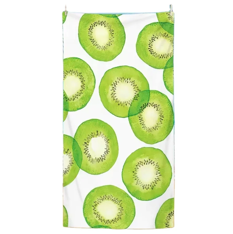 Customized Large 100*180cm Orange Microfiber Blanket Quick Dry Beach Towel for Swimming Fitness & Yoga-Novelty Compressed factory