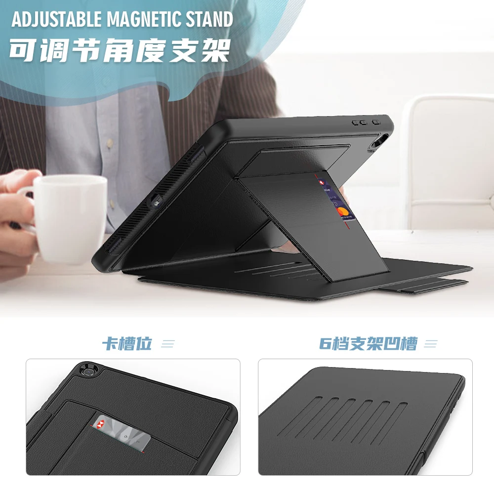 For Ipad Pro 11 2020 / 2018 Case With Stylus Holder Wallet Style Case