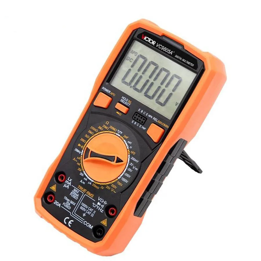 Digital Multimeter 9805a+ Meter True Rms Manual Range Multimeter 1999 ...