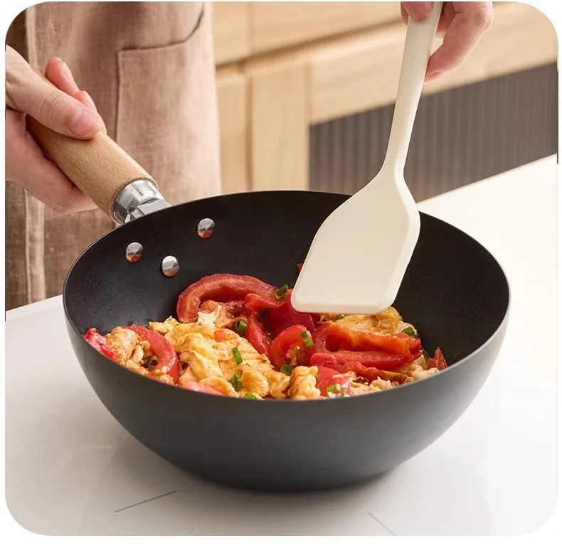 product mini non stick silicone spatula small size kitchenware cooking serving tool for baby food supplements and household soup spoon-9