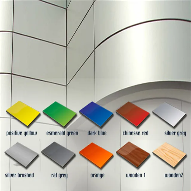 Multi Marble Color Finished Alucobond 4x8ft Panels for Design