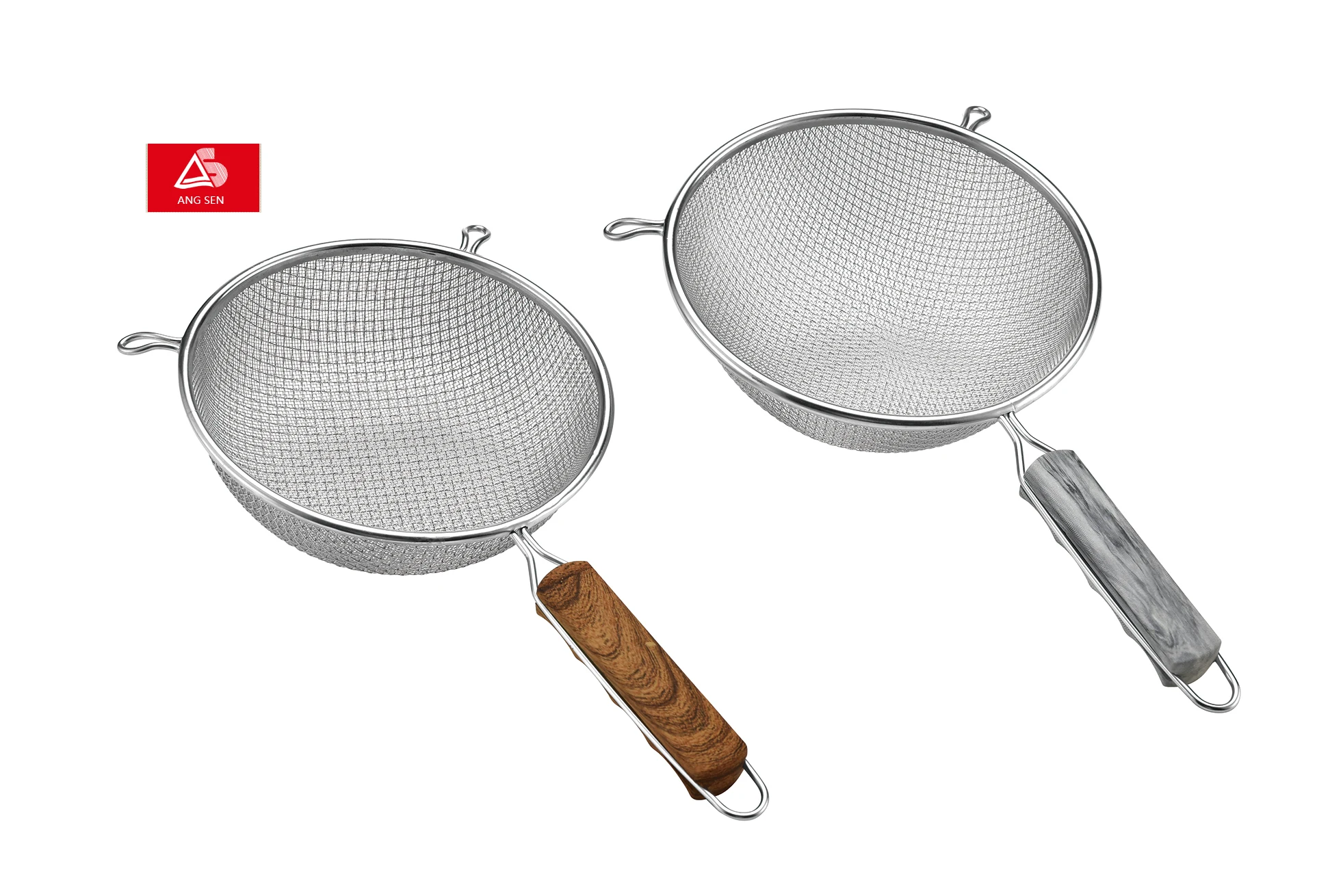 Stainless Steel Wire Mesh Skimmer With Wooden Handle Buy Skimmer