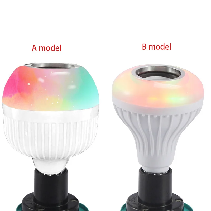 Bluetooth Bulb Soundbox led Music Colorful RGB Family Atmosphere Singing smart Connection Music Bulb