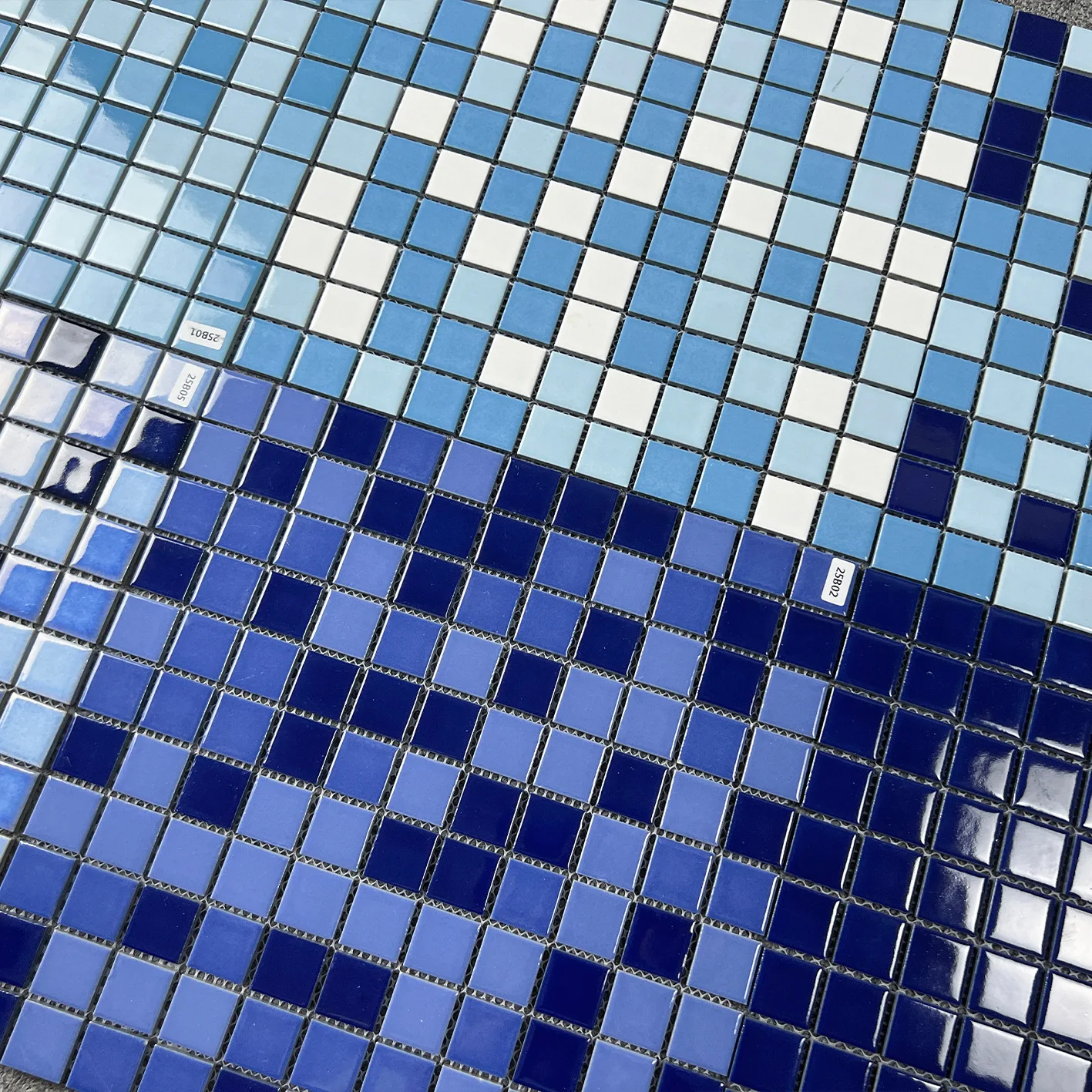 product 48x48 mosaics swimming pool tiles decorative hot melt glass mosaic wall tiles-2