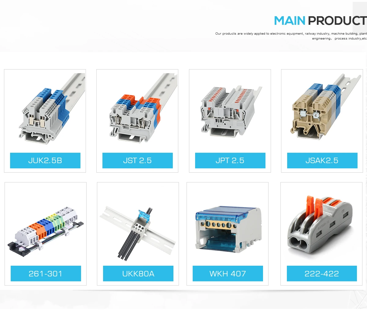 Wago passante serie MORSETTO 0,2-6mm² tipo 282-901 NUOVO