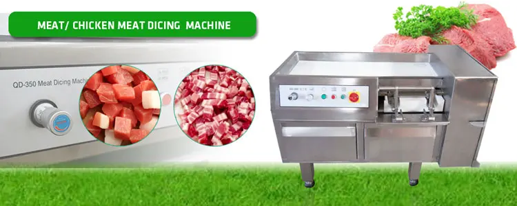 meat dicer cuber machine