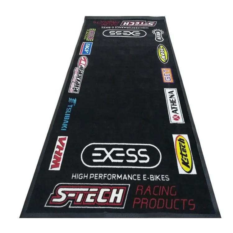 Custom Color Racing Customized Design Motorcycle Pit Mat Buy