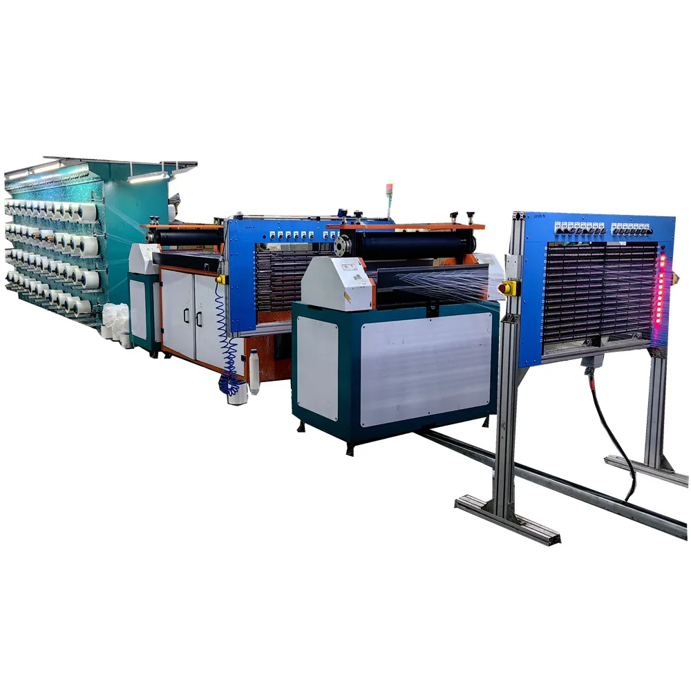 splitting and Striping warping machine mother yarn warping machine for knitting making loom textile machinery details