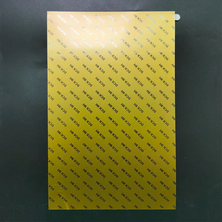 Mobile Phone A4 Size 200*300mm 9h Nano Raw Material Sheet For Laser