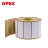 OPEX anti-tamper PP synthetic paper label uhf windshield sticker with Alien H3 9654 chip for car access control system
