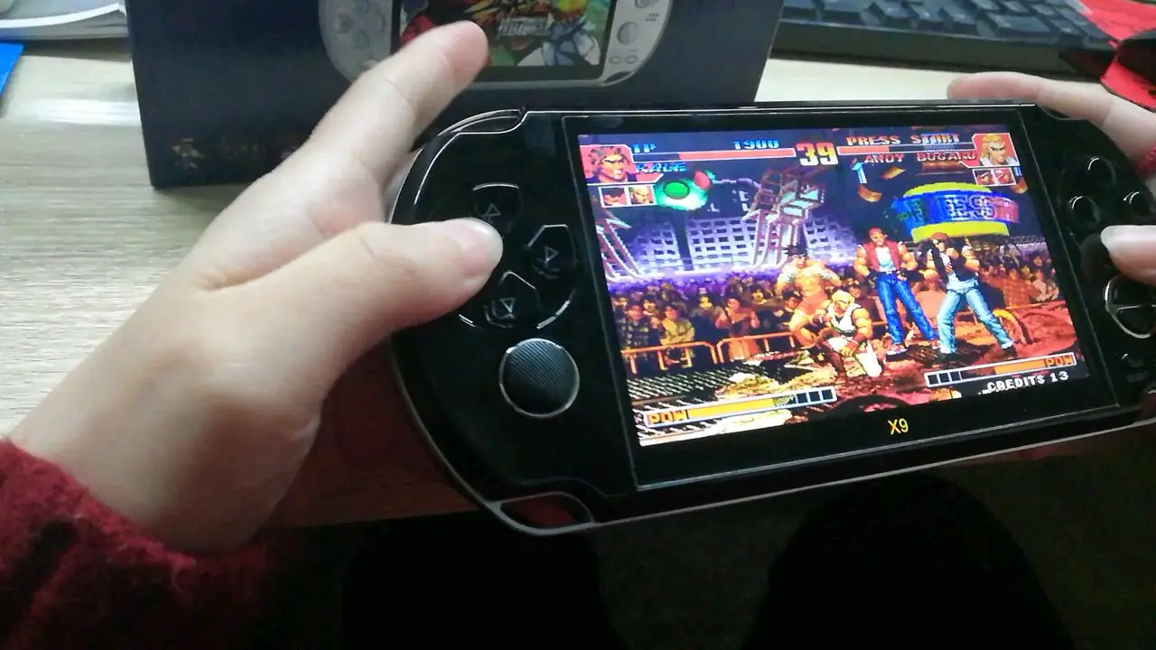 Retro Arcade X9 Game Console 8gb 5.1 Inch Portable Handheld Video Game