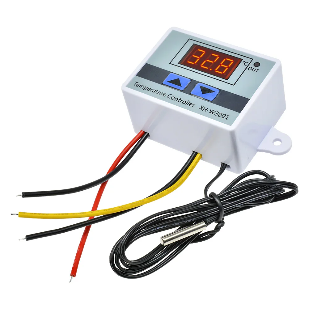 W3001 110v 220v 12v 24v Digital Temperature Controller Thermostat