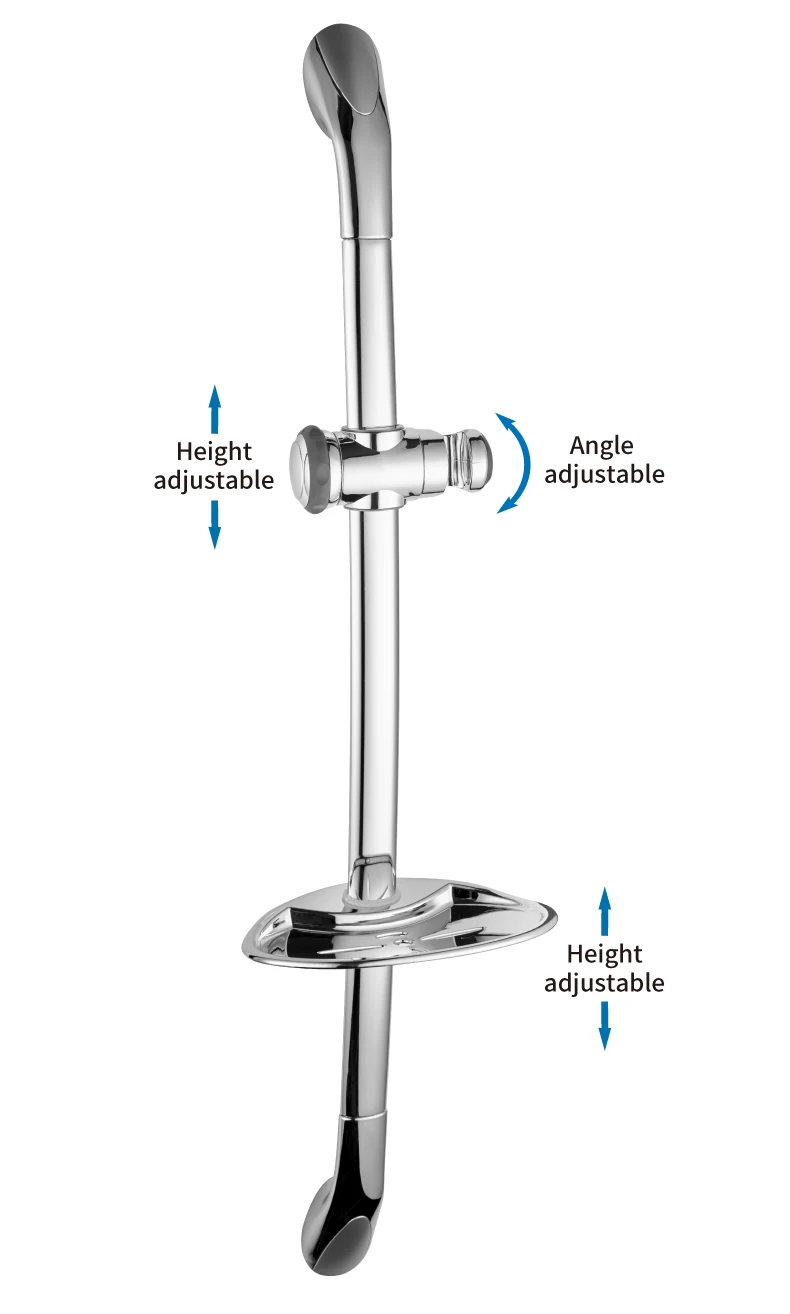 Shower Faucet Accessories Pull Out Hand Shower Slide Bar Stainless Steel Bathroom Shower