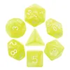 Custom CNC machining and laser engraving multi faceted pearls dice