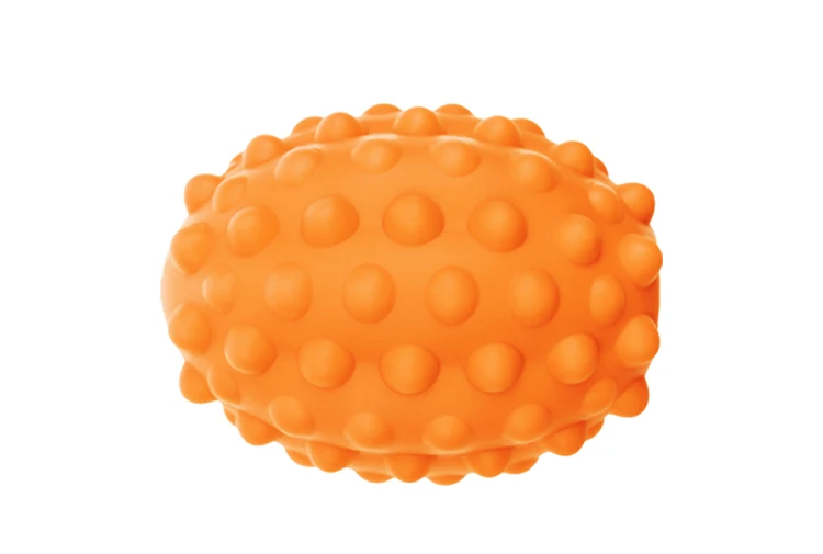 Punch Rugby Rubber Dog Toy Puzzle Dog Food ball toy