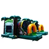 Jungle Used Commercial Bounce Jump House Inflatable Castle Bouncy Slide For Sale