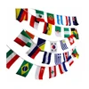 New children birthday party colorful pennants wave point string flag hanging flag