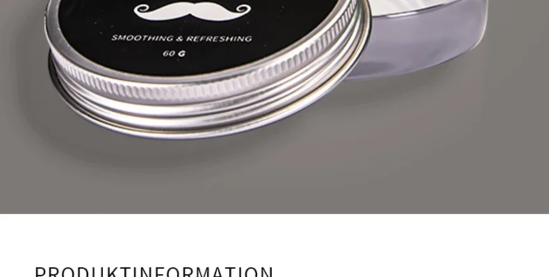 MELAO Cross-Border Beard Care Styling Cream Moisturizing and Nourishing Wax for Shaving and Beard Balm for Amazon and EBay