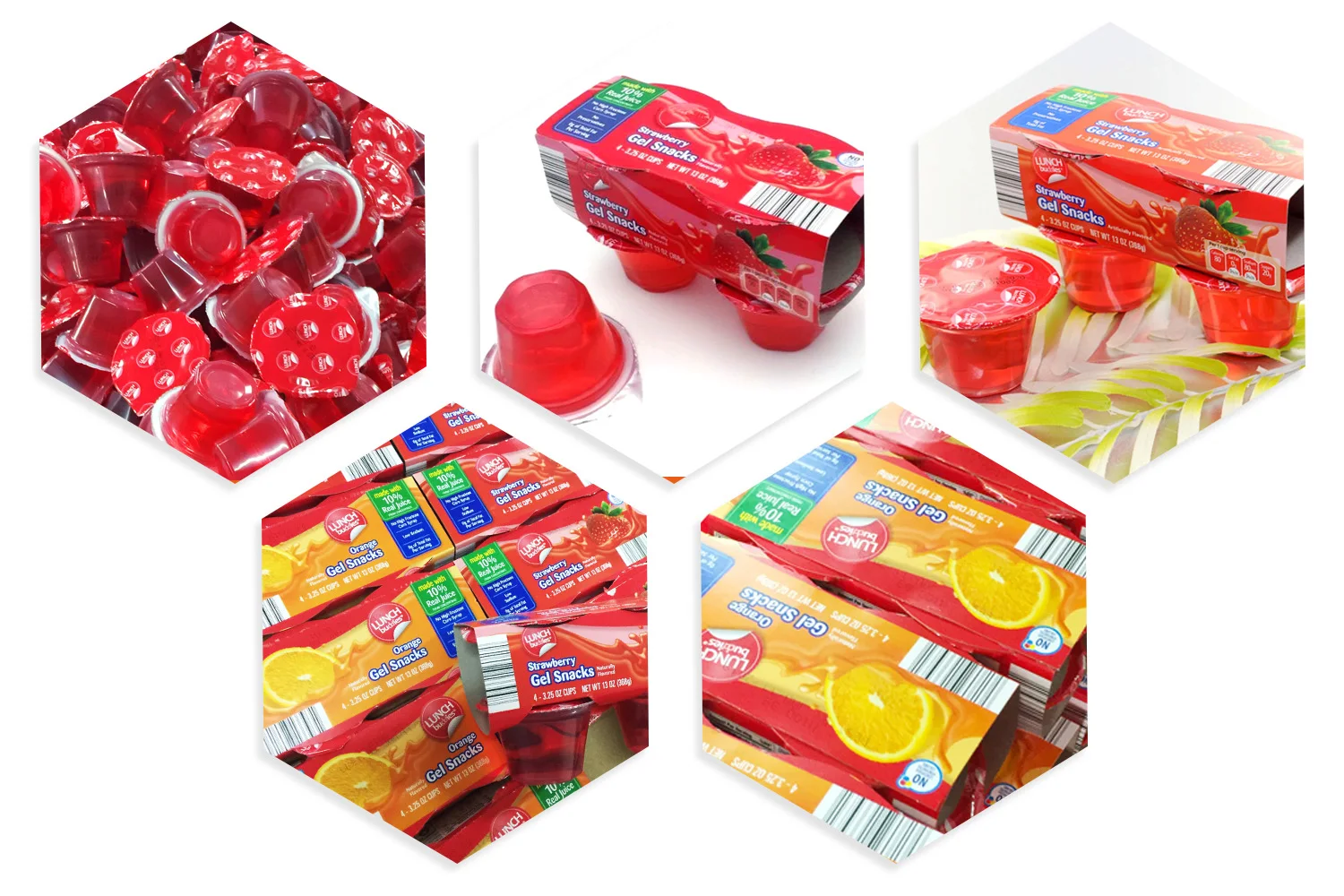Strawberry Gel Snack