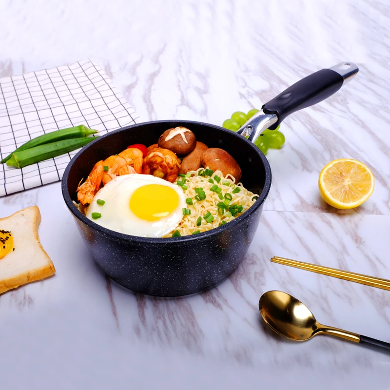 hot sales boiling pot cookware heating non-stick coating forged