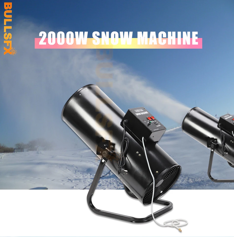 2000w Artificial Snow Machine Stage Equipment For Party Buy Snow