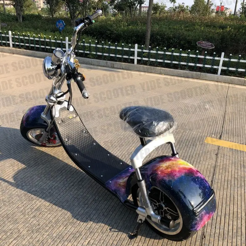 Голландия склад 2020 новый продукт 1000 Вт Мотор 60 в 10Ah батарея YIDE Citycoco электрический мотоцикл