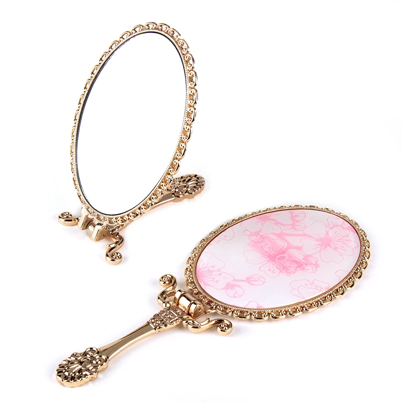 Hand Mirror Wedding Souvenir Christmas Gift Pocket Mirrors Small Hand