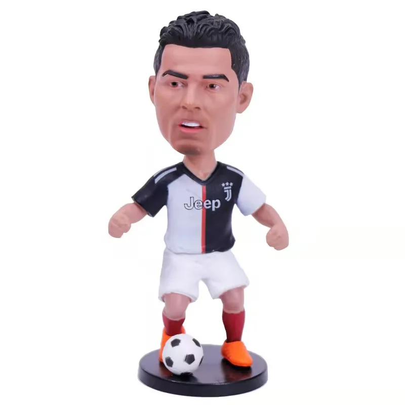 Football Action Figures Players Custom Mini Pvc Plastic Soccer Star