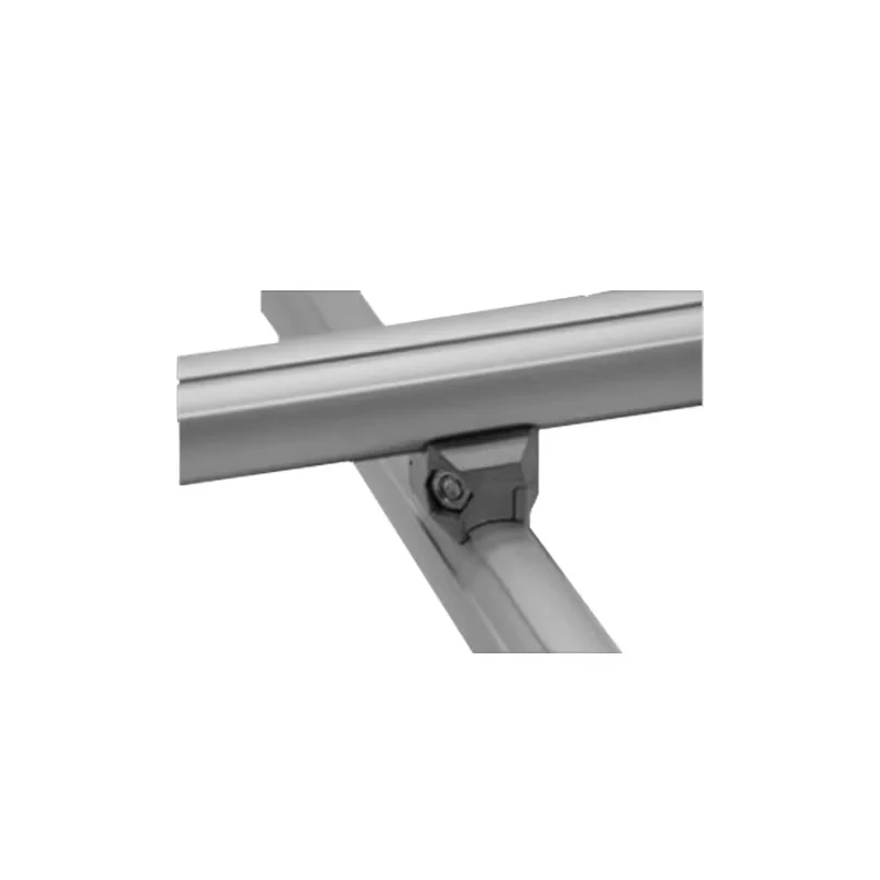 product 90 degree cross connector 28mm third generation wire aluminum alloy 1000 series china lean tube connector profile aluminum-12