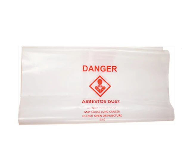 Pe Construction Waste Bag Plastic Asbestos Bag Heavy Duty Plastic