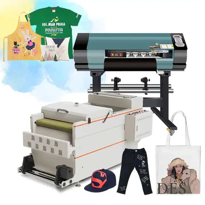 Visual-tex Industrial Dtf Heat Transfer Printer Printing Machine Double ...