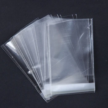 small plastic sleeves