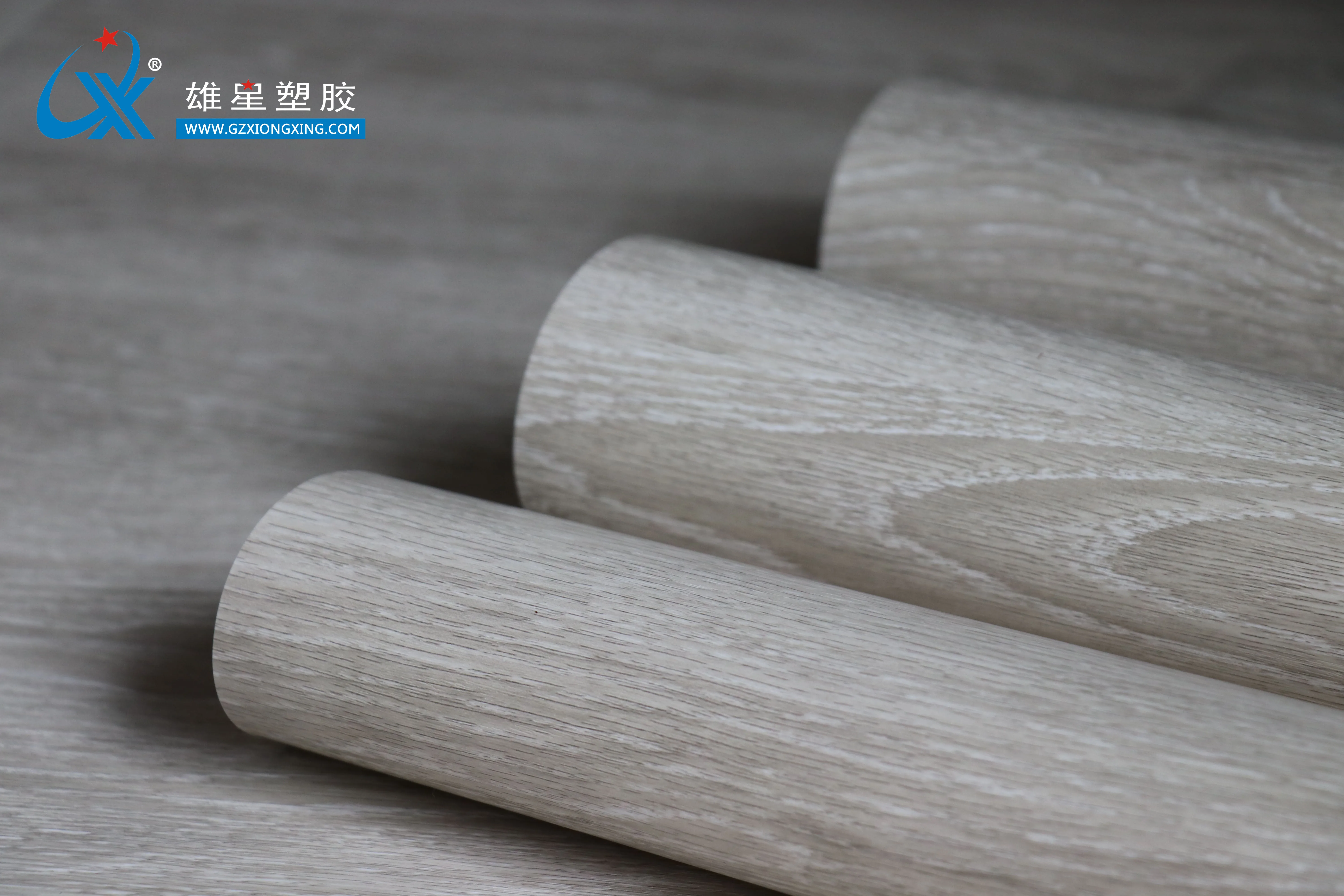 Antiscratch Wood Grain Dekorfolie Pvc Decorative Film Custom