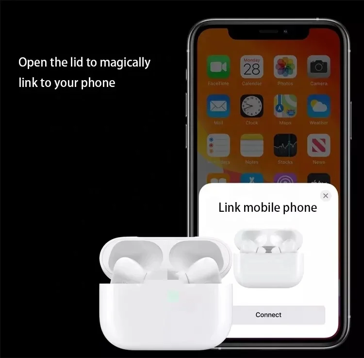 i500 1: 1 earpod pro tws Wireless Stereo Earphone noise cancelling headphone i10 i9s i12 i200 cheap handsfree earbud for iphone - ANKUX.COM