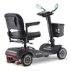 Foldable Solo Pride Auto Disable Electric Invalid Scooter, 24V 250W Eletric/Electro Wheel Chair Scooter For Senior