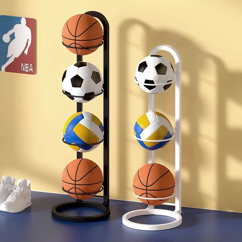 Volleyball Rack Wholesale Metal Ball Storage Rack Gym Ball Display Rack School ...
