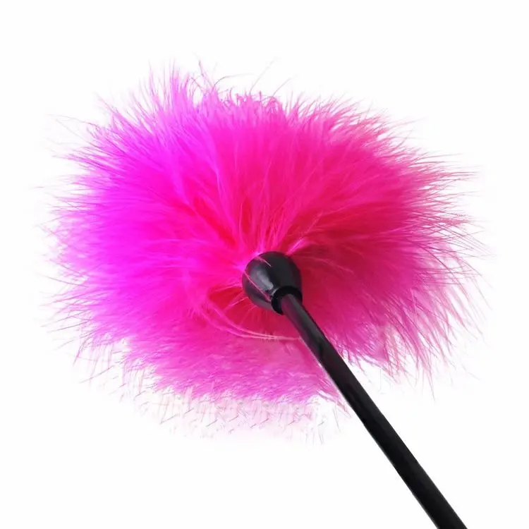 Flirtation Feather Sex Toy Feather Teasing Stick Fun Stick Multicolor Foreplay Sex Toy For