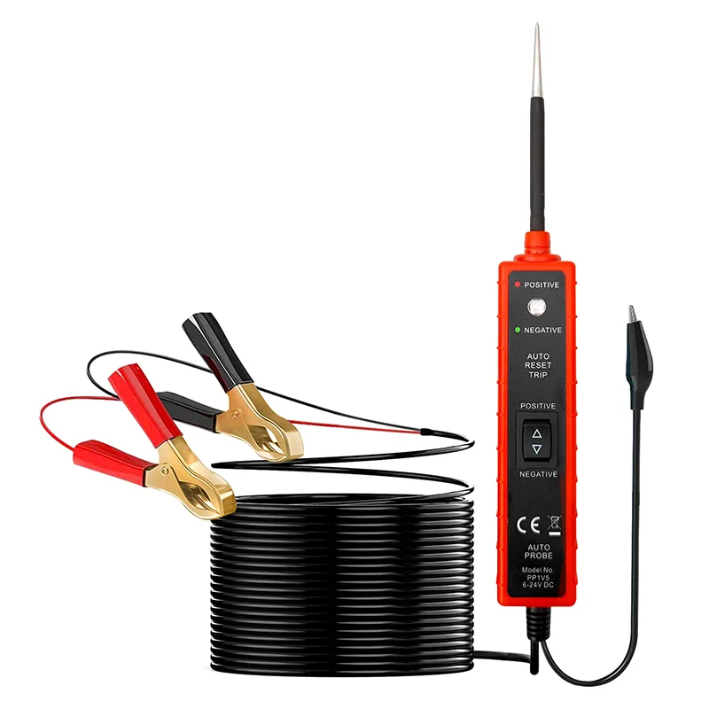 ELECTRICAL CIRCUIT TESTER TOOL WITH AUDIBLE BUZZER 6v 12v 24v • RoHS compliant 