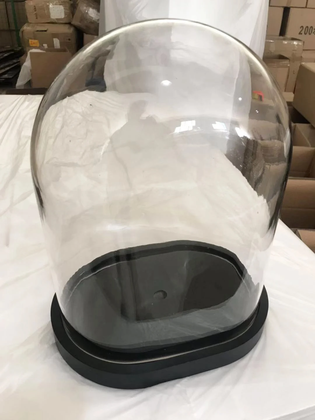 Wholesale Oval Glass Dome With Wood Base Buy Oval Glass Dome,Oval