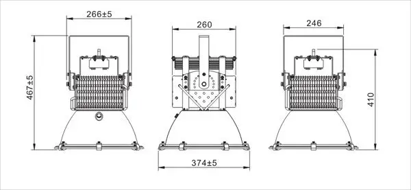 200W LED Flood Light 4