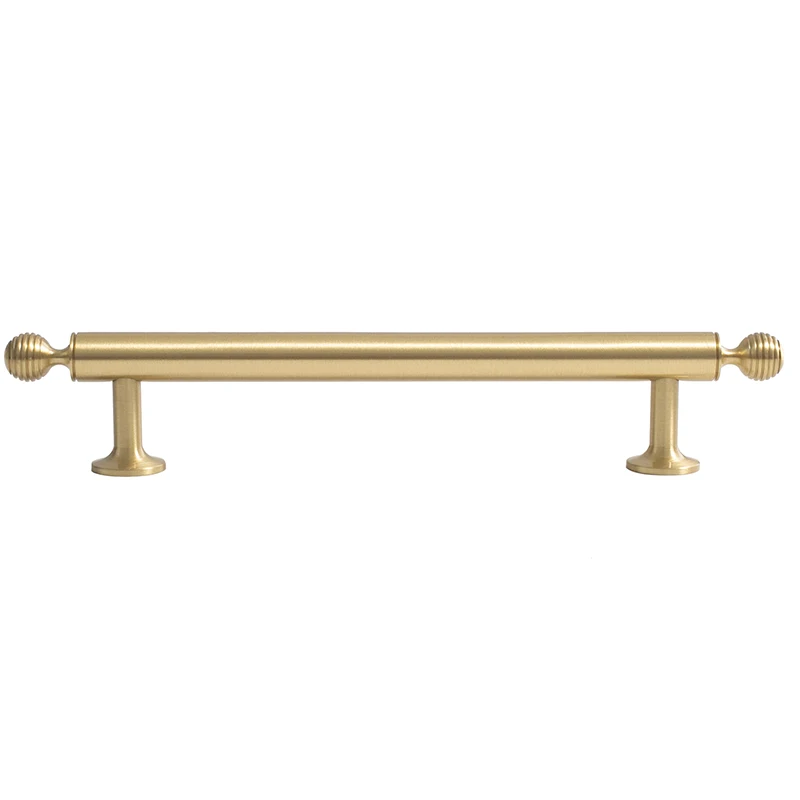 Modern Style Brass Drawer Knobs - T Bar Handle Pulls